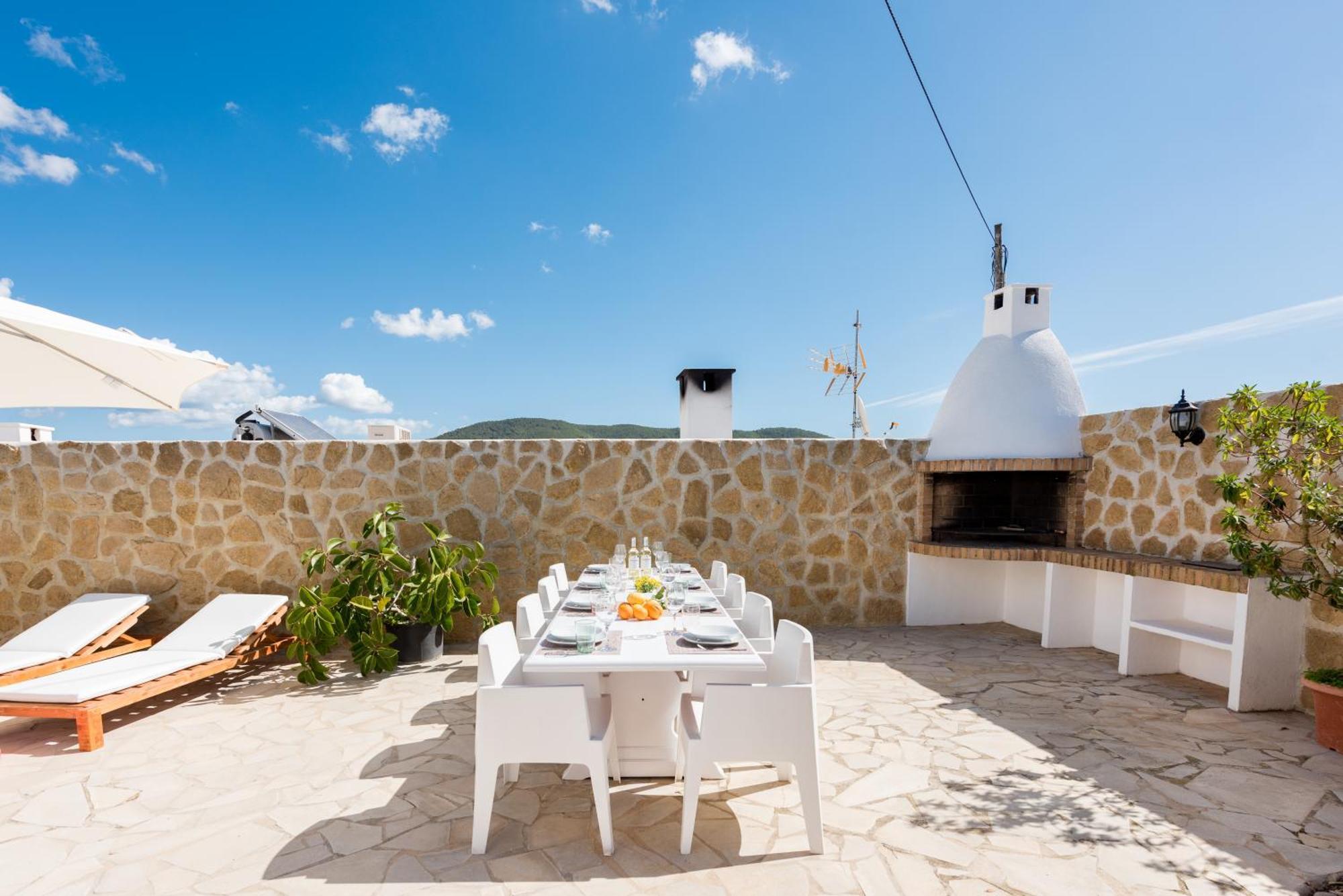 Willa Authentieke Finca, Nabij Het Strand En Restaurants Santa Eularia des Riu Zewnętrze zdjęcie